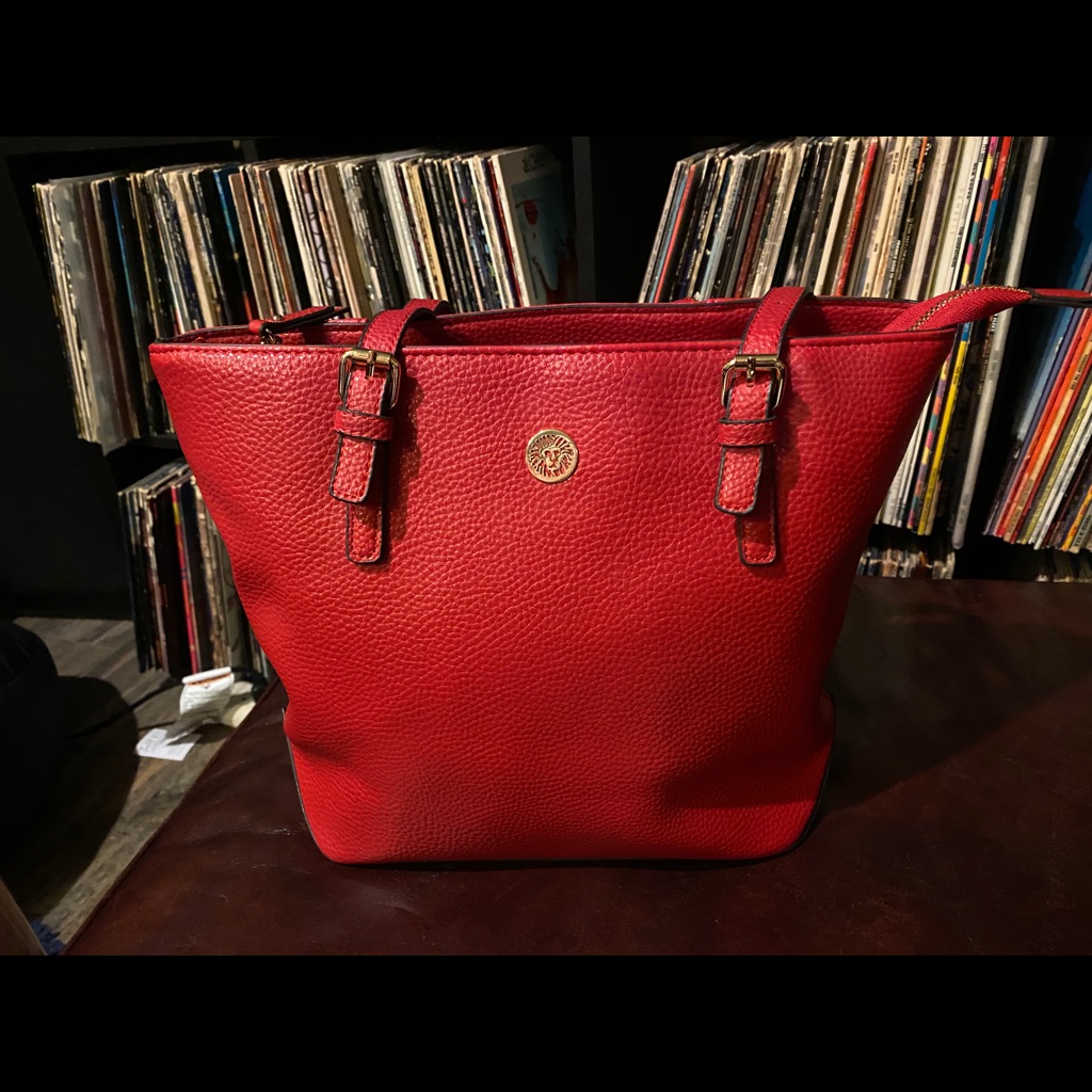 Anne Klein Red Tote Excellent Condition